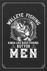 Walleye Fishing Kinda Like Bass Fishing But For Men