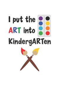 I Put The Art Into Kindergarten