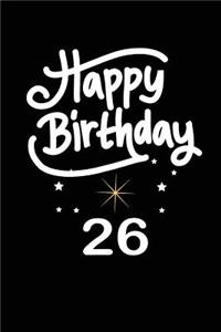 Happy birthday 26