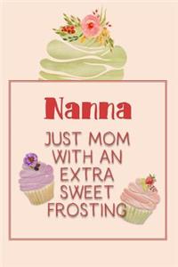 Nanna Just Mom with an Extra Sweet Frosting