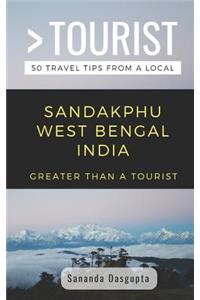 Greater Than a Tourist- Sandakphu West Bengal India