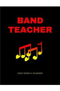 Band Teacher 2020 Weekly Planner