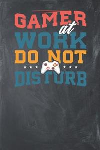 Gamer at Work do not Disturb
