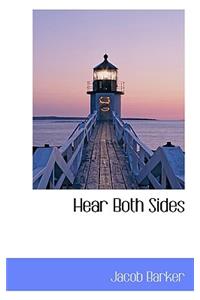 Hear Both Sides
