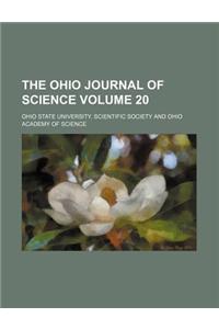 The Ohio Journal of Science Volume 20