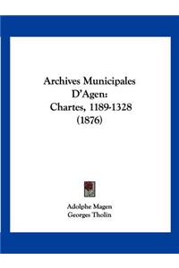 Archives Municipales D'Agen