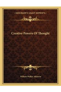 Creative Powers of Thought