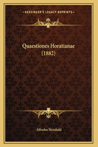 Quaestiones Horatianae (1882)