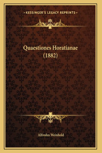 Quaestiones Horatianae (1882)
