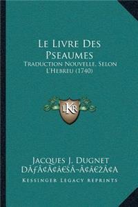 Livre Des Pseaumes