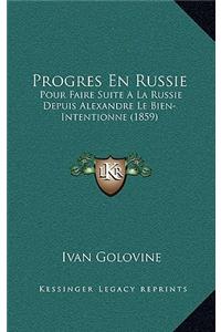 Progres En Russie