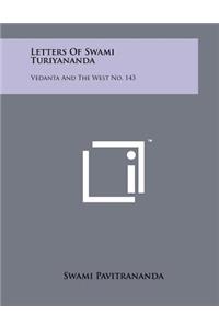 Letters Of Swami Turiyananda