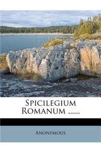 Spicilegium Romanum ......