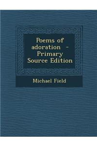 Poems of Adoration