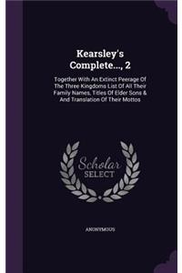 Kearsley's Complete..., 2