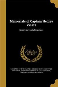 Memorials of Captain Hedley Vicars