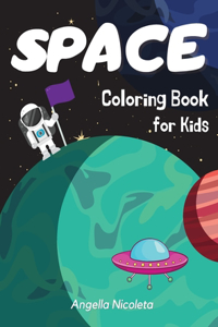 Space Coloring Book for Kids