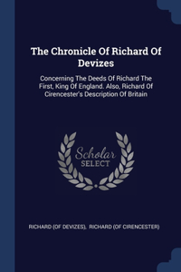 The Chronicle Of Richard Of Devizes