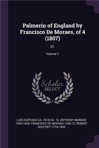 Palmerin of England by Francisco De Moraes, of 4 (1807)