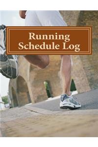 Running Schedule Log