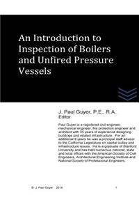 Introduction to Inspection of Boilers and Unfired Pressure Vessels