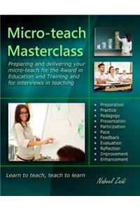 Micro-teach Masterclass