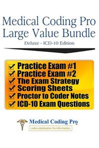 Medical Coding Pro Large Value Bundle Deluxe ICD-10 Edition
