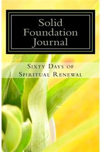Solid Foundation Journal