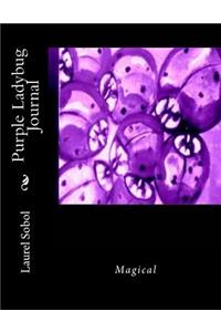 Purple Ladybug Journal