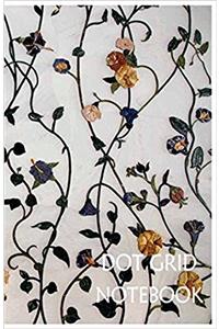 Dot Grid Notebook Flowers