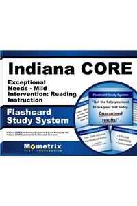 Indiana Core Exceptional Needs - Mild Intervention: Reading Instruction Flashcard Study System