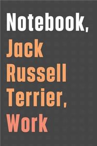 Notebook, Jack Russell Terrier, Work