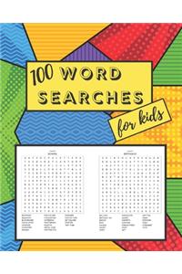 100 Word Searches For Kids