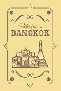 Notes from Bangkok