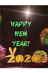 Happy New Year 2020 Journal Notebook