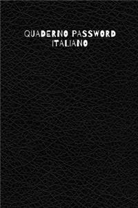 Quaderno password italiano