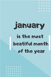 January Is the Most Beatiful Month of the Year