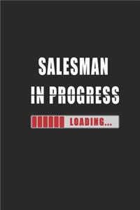 salesman in progress Notebook