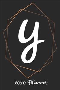 Y 2020 Planner