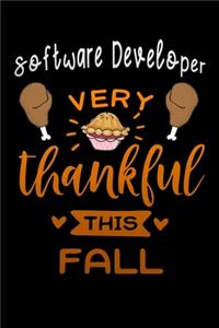 Software Developer very thankful this fall