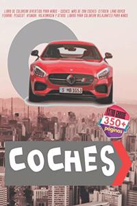 Libro de colorear divertido para niños - Coches. Más de 200 coches