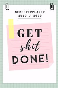 Semester Planer 2019 / 2020
