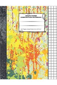 Graph Paper Composition Notebook