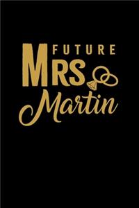 Future Mrs. Martin: Personalized Engagement & Pre Wedding Gift - Mr. & Mrs. Wedding Notebook and Organizer for Bride to Be and Groom To Be Matching Present