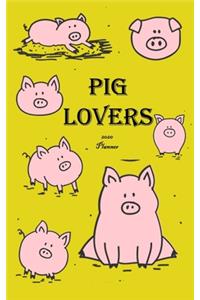 Pig Lovers 2020 Planner