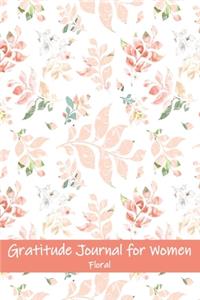 Gratitude Journal For Women Floral