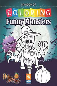 Funny Monsters - 4 books in 1