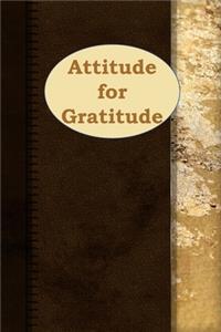 Attitude for Gratitude