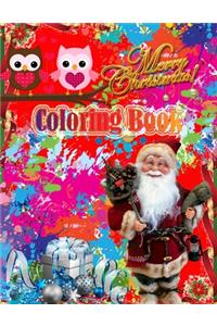 Merry Christmas Coloring Book