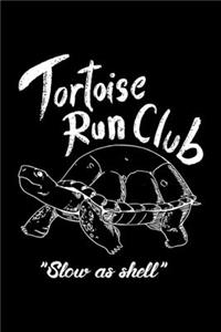 Jogging Notebook Tortoise Run Club